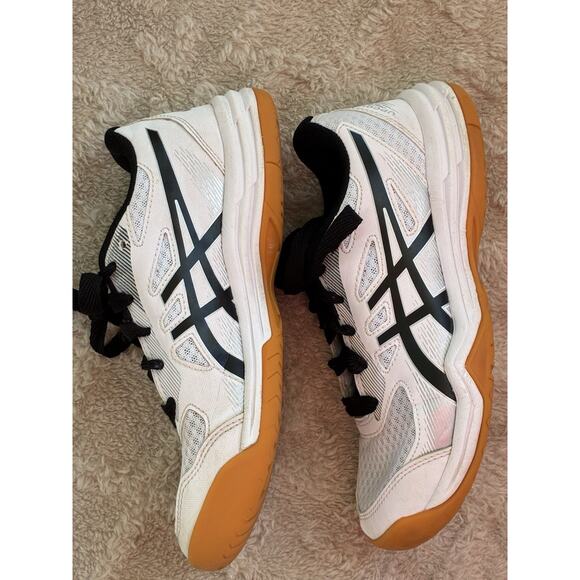 ASICS Upcourt 5 GS 'White Black' 1074A039-102 Mens Size 5 - Picture 2 of 8